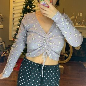 Hollister | purple soft tee (M)